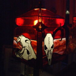 Skull Lamp, sides 1 & 2