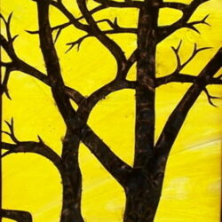 Tree on Yellow